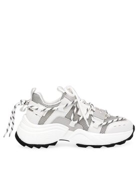 Steve Madden Sneakersy Steve Madden Tazmania Sneaker SM11002419-04005-739 Bílá