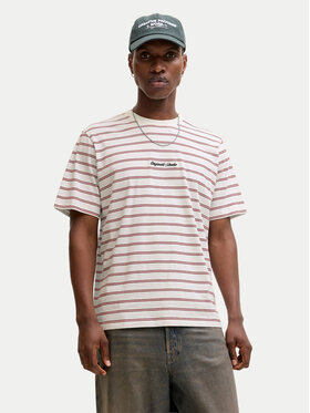 Jack & Jones Jack & Jones Póló Norrebro Stripe 12291021 Krém Regular Fit
