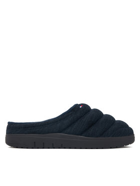 Tommy Hilfiger Papuci de casă Tommy Hilfiger Premium Comfort House Shoe FM0FM06014 Bleumarin
