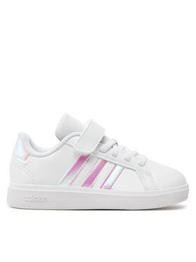 adidas Snīkeri adidas Grand Court 2.0 El C IE3851 Balts
