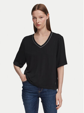 Guess Guess Футболка W6YP58 K5233 Чорний Relaxed Fit