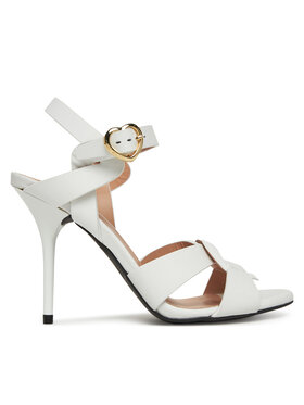 LOVE MOSCHINO Sandály LOVE MOSCHINO JA16069G1MIA0100 Bílá