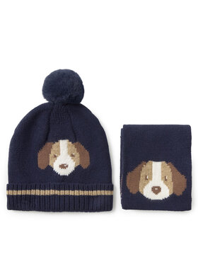 Mayoral Sada čepice a šál Mayoral 10018 Modrá