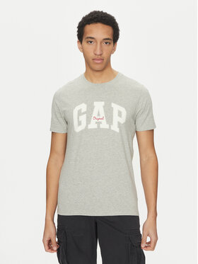 Gap Gap Majica 542246-00 Siva Regular Fit