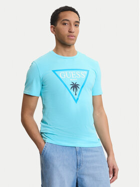 Guess Guess Camiseta F6GI09 J1314 Azul Slim Fit