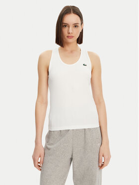 Lacoste Lacoste Топ TF4874 Білий Slim Fit