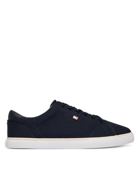 Tommy Hilfiger Sneakers Tommy Hilfiger Th Low Profile Vulc Canvas FW0FW09102 Dunkelblau