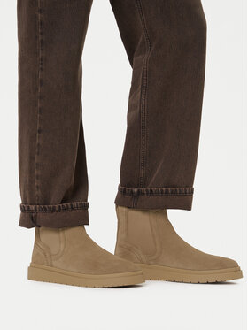 Clarks Челсі Clarks Polden Easy 26183407 Бежевий