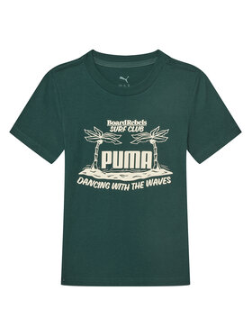 Puma Puma Футболка MID90S Graphic 685152 Зелений Regular Fit