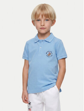 Beverly Hills Polo Club Beverly Hills Polo Club Поло P-SS26B-P42560 Голубий Regular Fit