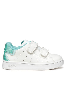 Geox Sneakersy Geox B Eclyper B365MA 054BJ C1393 Bílá