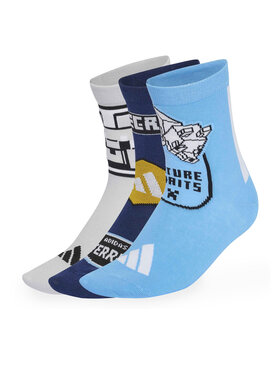 adidas Довгі шкарпетки adidas Adidas Minecraft Youth Socks HZ9518 Кольоровий