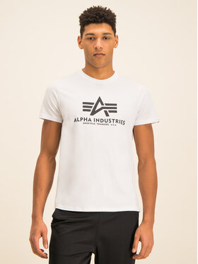 Alpha Industries Alpha Industries Футболка Basic 100501 Білий Regular Fit