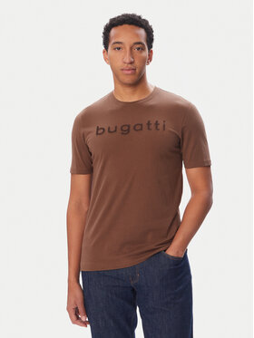 Bugatti Bugatti Camiseta 8350-25048F Marrón Regular Fit