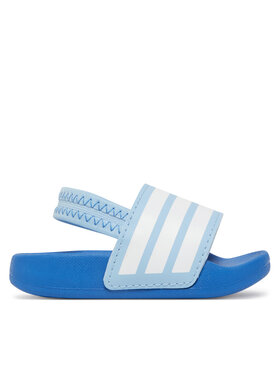 adidas Сандали adidas adilette Estrap JR5327 Светлосиньо