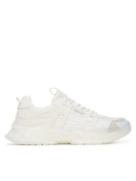 Guess Snīkeri Guess FMFUNO ELL12 Balts