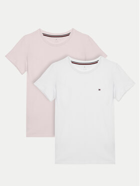Tommy Hilfiger Tommy Hilfiger Set t-shirt majica﻿ UG0UG00307 Ružičasta Regular Fit
