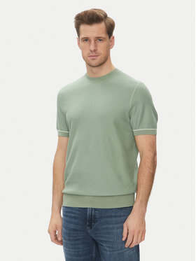 BOSS BOSS Футболка Jianfranco 50537642 Зелений Regular Fit
