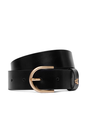 Calvin Klein Ζώνη Calvin Klein Rounded Buckle Ck Loop 35Mm LV04F7145G Μαύρο