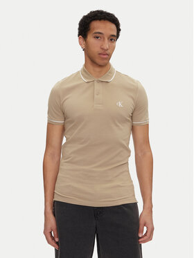 Calvin Klein Jeans Calvin Klein Jeans Polo J30J315603 Μπεζ Slim Fit