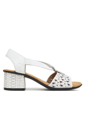 Rieker Sandály Rieker 64677-80 Bílá