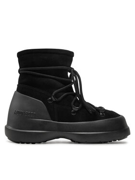 Moon Boot Sniega zābaki Moon Boot Luna Boot Suede 80D2480030 Melns