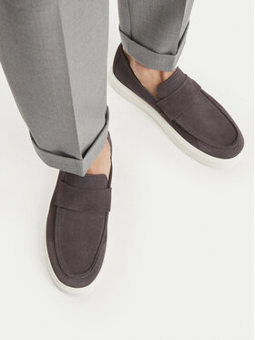 Calvin Klein Lords Calvin Klein Hybrid Clean Cup Loafer Band Su HM0HM02161 Barna