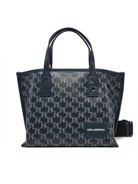 KARL LAGERFELD Kabelka KARL LAGERFELD A1W30184 Tmavomodrá