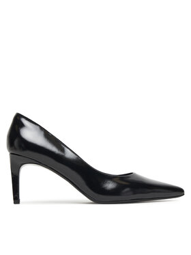 Calvin Klein Tacón de aguja Calvin Klein Ess Stiletto 70 Shiny Lth HW0HW02828 Negro