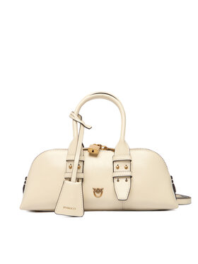 PINKO Kabelka PINKO Bowling Bag Baguette AI 25-26 105334 A2VW Écru