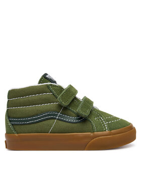 Vans Sneakersy Vans Sk8-Mid Reissue V VN000Y0VGRK1 Zielony ciemny