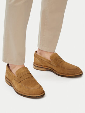Clarks Туфлі Clarks Aldwin Step 26186450 Коричневий