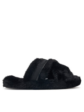 Tommy Hilfiger Bačkory Tommy Hilfiger Th Feminine House Shoes FW0FW09615 Černá