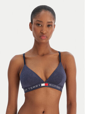 Tommy Hilfiger Tommy Hilfiger Bralette UW0UW06040 Azul marino