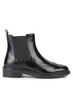 Geox Ghete Jodhpur Geox D Walk Pleasure D36TGD 00038 C9999 Negru
