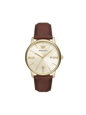 Emporio Armani Hodinky Emporio Armani Minimalist AR11610 Hnedá