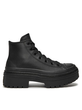 Converse Bakancs Converse Chuck Taylor All Star Lugged Heel Leather Platform A10369C Fekete