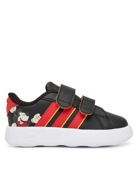 adidas Снікерcи adidas Adidas Disney Mickey Mouse Grand Court Shoes Infants KI9186 Чорний
