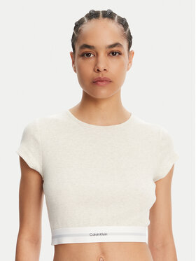 Calvin Klein Underwear Calvin Klein Underwear T-shirt LV00QS7349 Bež Slim Fit