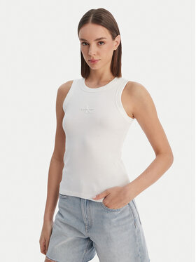 Calvin Klein Jeans Calvin Klein Jeans Top LV047E200G Blanco Slim Fit