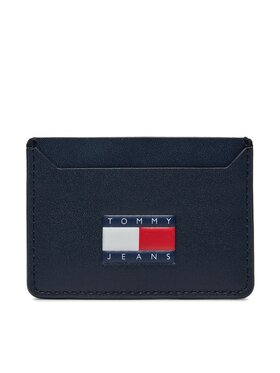 Tommy Jeans Custodie per carte di credito Tommy Jeans Tjm Heritage Leather Cc Holder AM0AM12085 Blu scuro