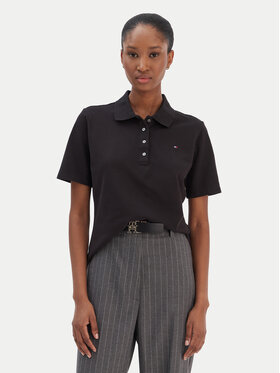 Tommy Hilfiger Tommy Hilfiger Polo 1985 WW0WW43224 Negro Regular Fit