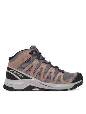 Salomon Trekkingschuhe Salomon X-Adventure Recon Mid Gore-Tex L47753400 Violett