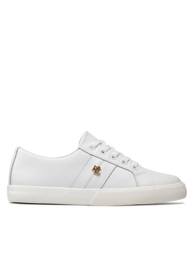 LAUREN RALPH LAUREN Sneakersy Lauren Ralph Lauren Janson II 802830937006 Biela