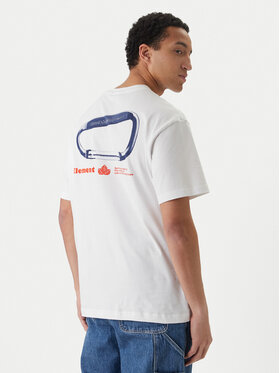 Element Element Camiseta Sporting ELYZT00569 Blanco Relaxed Fit