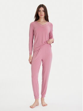 Ysabel Mora Ysabel Mora Pijama 10766 Rosa Regular Fit