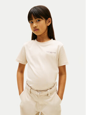 Tommy Hilfiger Tommy Hilfiger Camiseta KS0KS00661 Beis Regular Fit