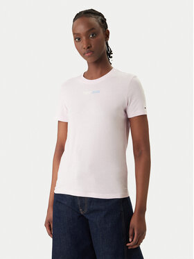 Tommy Jeans Tommy Jeans Camiseta DW0DW22277 Rosa Regular Fit