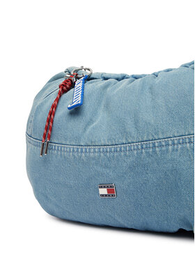 Tommy Hilfiger Torebka Tommy Hilfiger Tjw Icon Charms Denim Hobo AW0AW19259 Niebieski