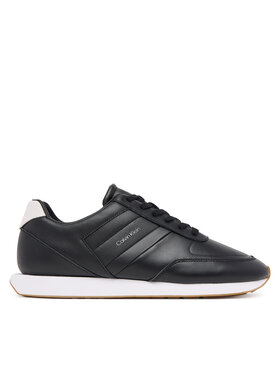 Calvin Klein Tenisice Calvin Klein Retro Runner Lth Tape YM0YM01381 Crna